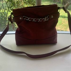 Red Coach Crossbody/Shoulder Bag